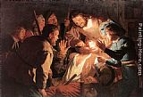 Gerrit van Honthorst The Dentist painting
